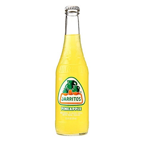 Ananász ízű szénsavas üdítő-Jarritos -Mexikói-konyha