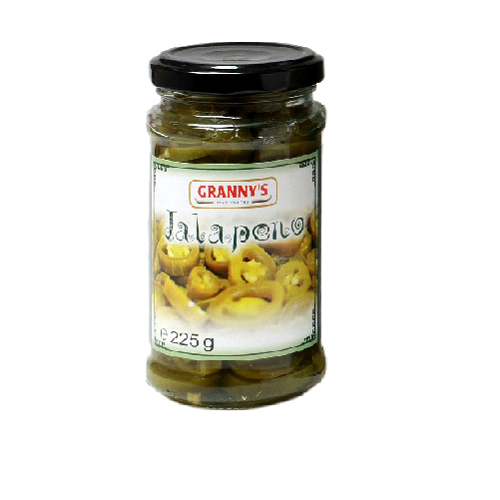 Jalapeno paprika szeletelt 225g-Grannys