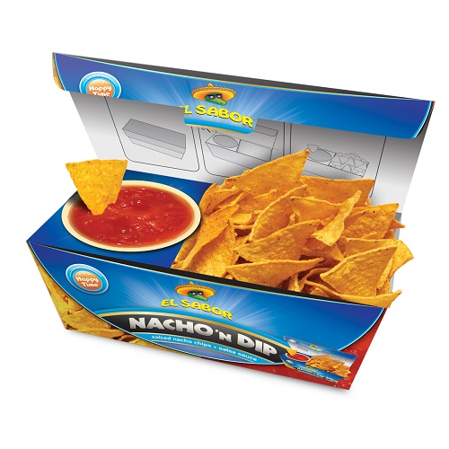 Sós nacho chips és salsa szósz-El Sabor