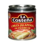 Szeletelt jalapeno paprika -La Costena - Mexikói-Konyha